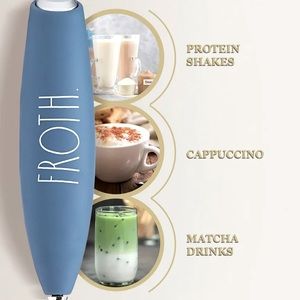 Rae Dunn Frother Blue- US only colour